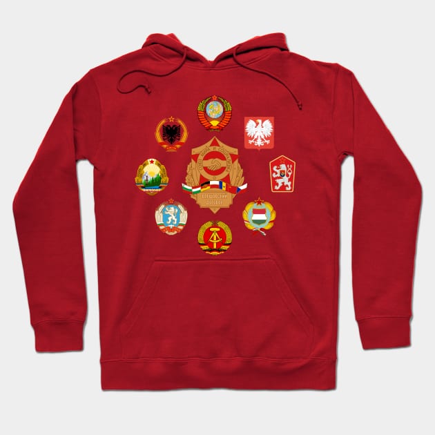 Warsaw Pact Hoodie by Devotee1973